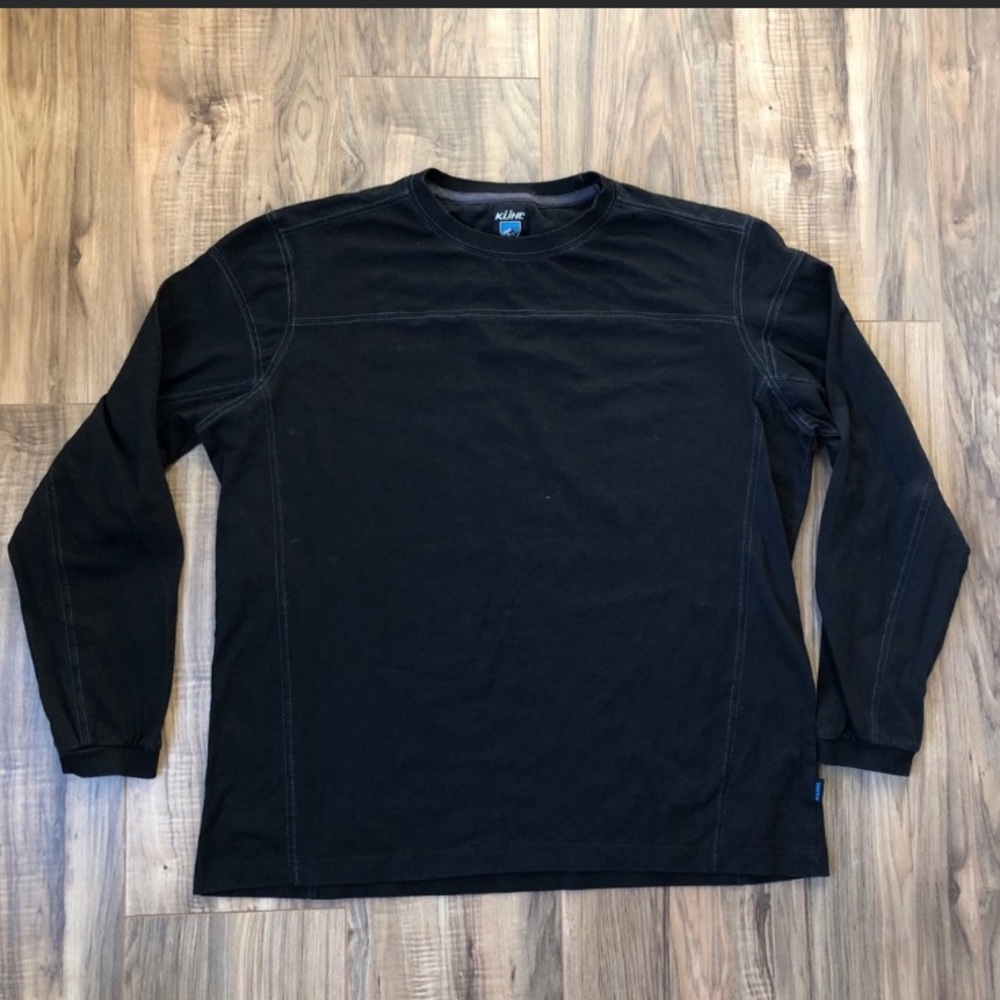 Kuhl Long Sleeve Shirt Organic Large Black